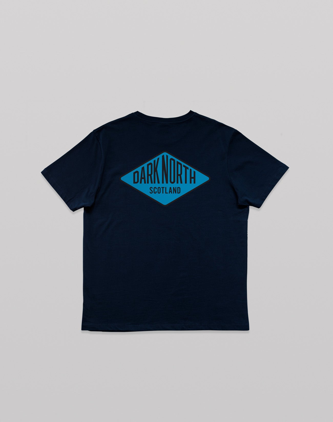 Heavyweight SS Print Tee Navy | Diamond