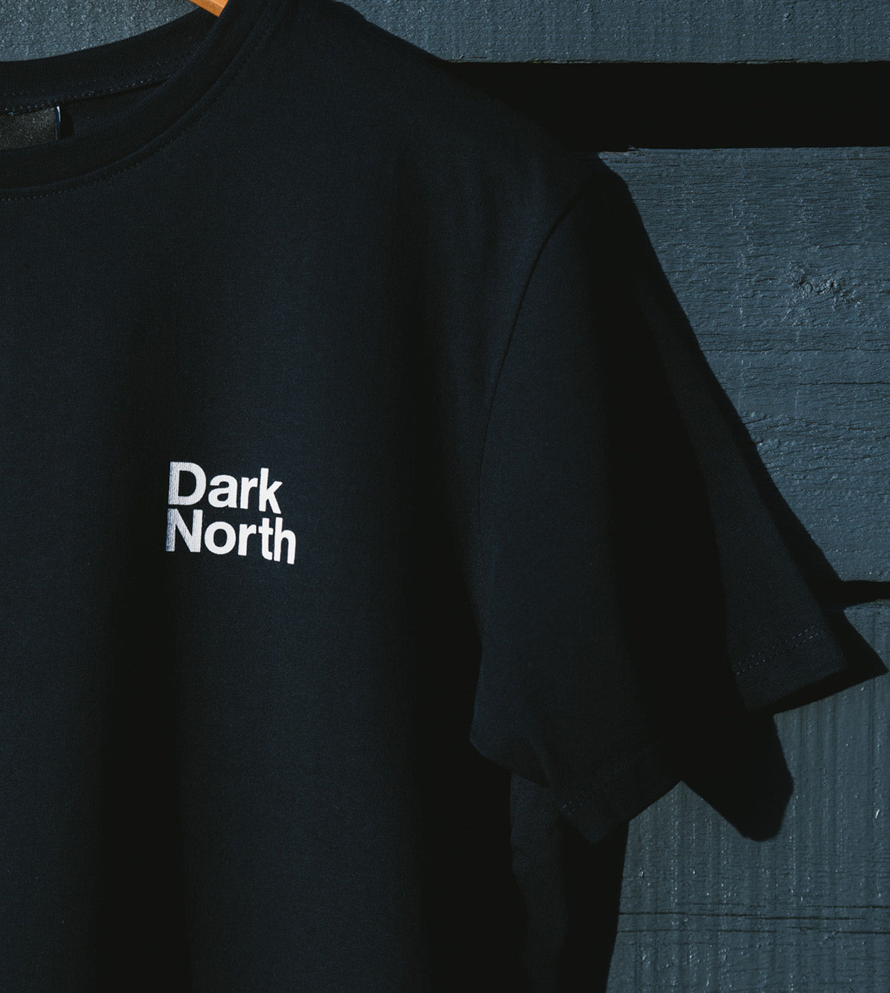 Heavyweight SS Print Tee Navy | Corp White